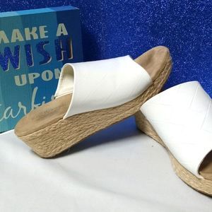 Kim rogers slip on wedges